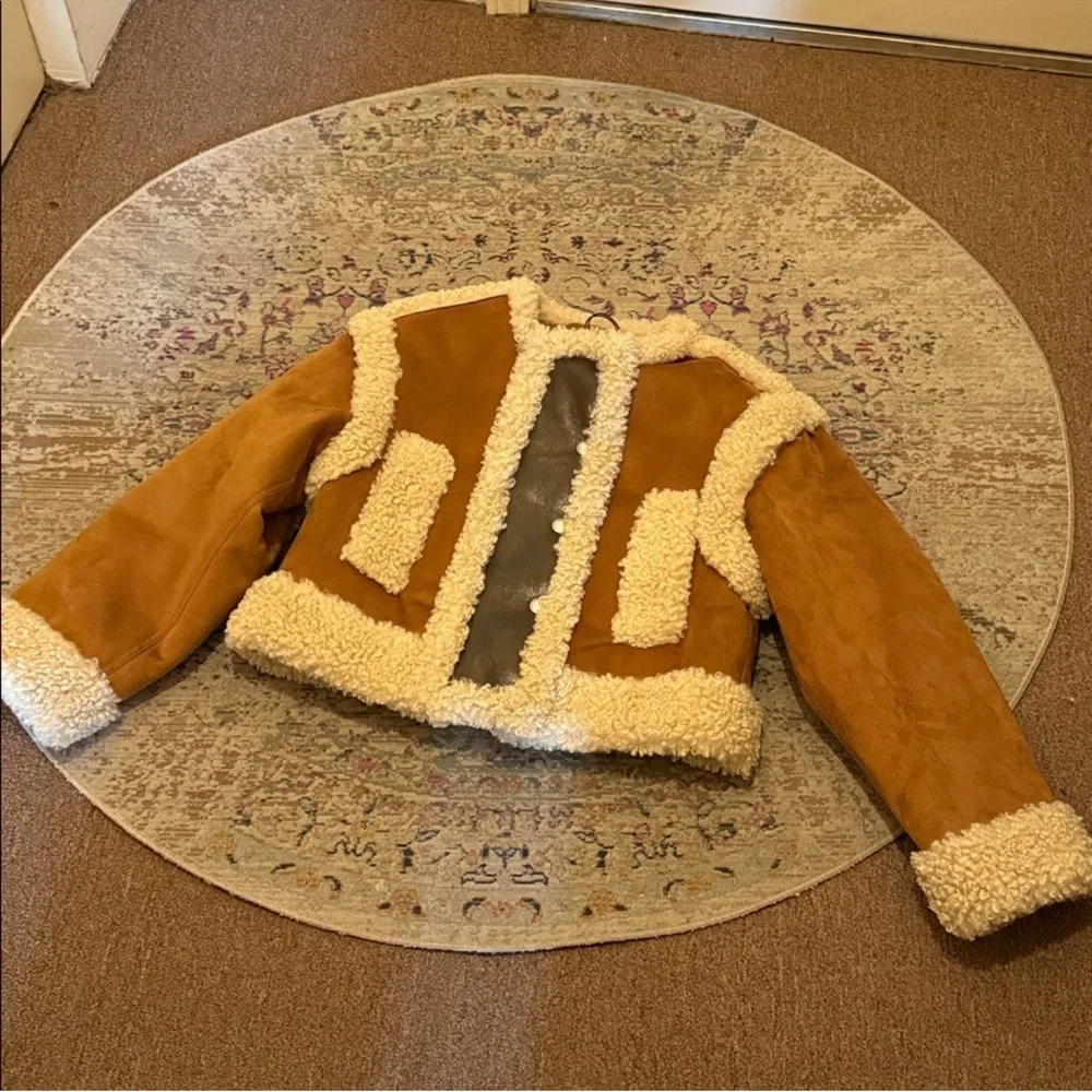 Stand Studio Coco Shearling Jacket
